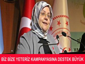BİZ BİZE YETERİZ KAMPANYASINA DESTEK ARTIYOR