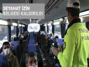 SEYAHAT İZİN BELGESİ KALDIRILDI