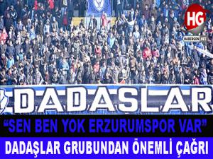 "SEN BEN YOK ERZURUMSPOR VAR"