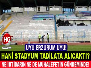 HANİ STADYUM TADİLATA ALINACAKTI?