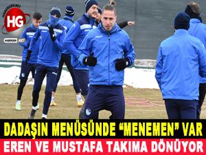 DADAŞIN MENÜSÜNDE "MENEMEN" VAR!