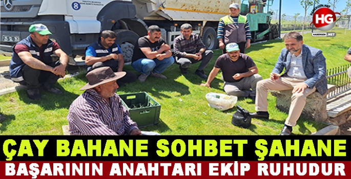 ÇAY BAHANE SOHBET ŞAHANE