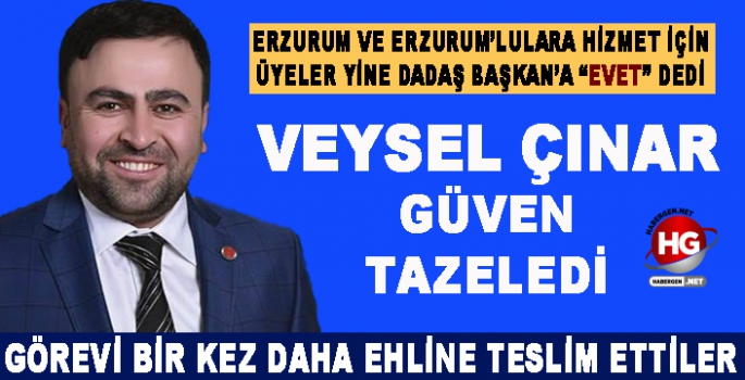VEYSEL ÇINAR GÜVEN TAZELEDİ