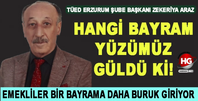 "HANGİ BAYRAM YÜZÜMÜZ GÜLDÜ Kİ!