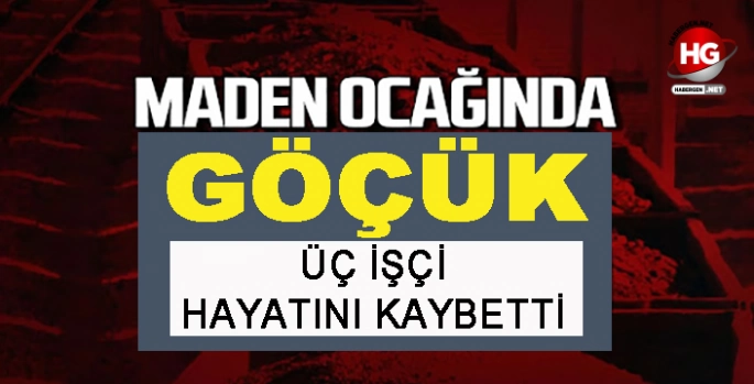 OLTU MADEN OCAĞINDA GÖÇÜK