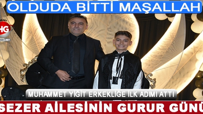 SEZER AİLESİNİN GURUR GÜNÜ