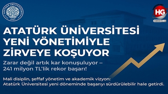 ATÜ ÜRETİYOR VE KAZANIYOR