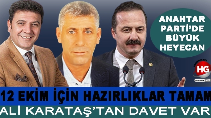 BAŞKAN YARDIMCISI ALİ KARATAŞ'TAN DAVET