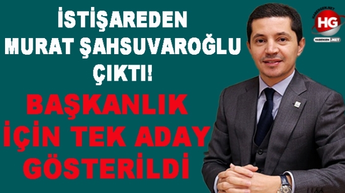 İSTİŞAREDEN MURAT ŞAHSUVAROĞLU ÇIKTI!