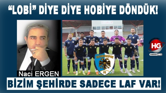 BİZİM ŞEHİRDE SADECE LAF VAR!
