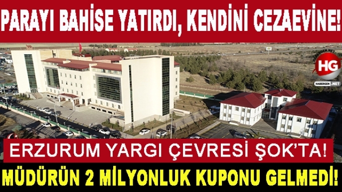YAZI İŞLERİ MÜDÜRÜNÜN BAHİS SKANDALI!