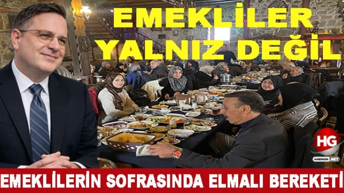 ELMALI, "EMEKLİLER YALNIZ DEĞİL"
