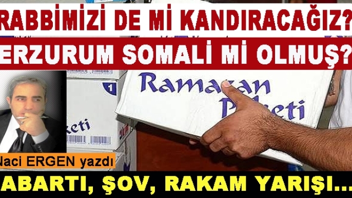 RABBİMİZİ DE Mİ KANDIRACAĞIZ?
