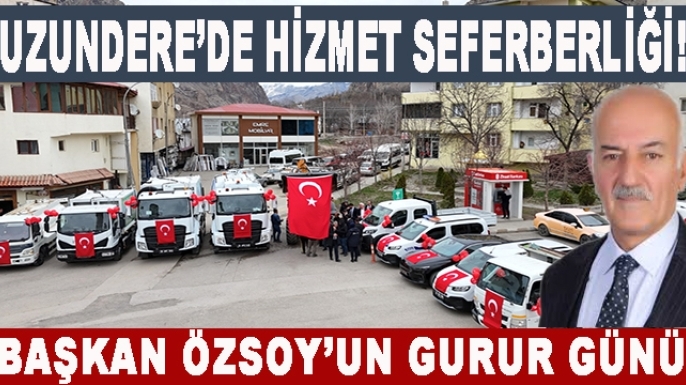 BAŞKAN ÖZSOY'UN GURUR GÜNÜ