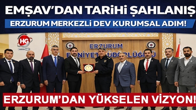 EMŞAV’DA TARİHİ ŞAHLANIŞ!