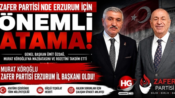 ZAFER PARTİSİNDE KÖROĞLU DÖNEMİ