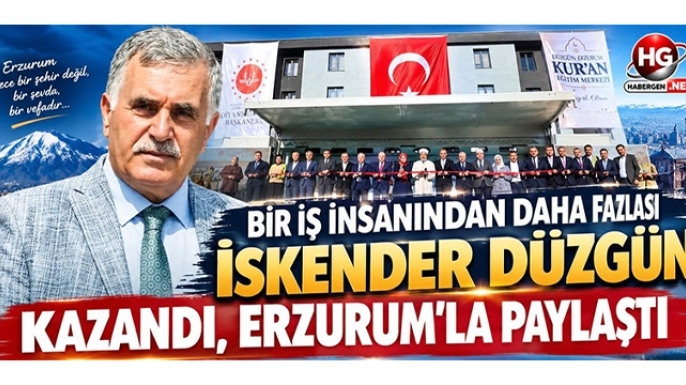 KAZANDI ERZURUM'LA PAYLAŞTI!
