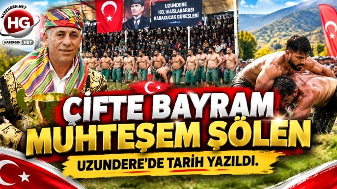 UZUNDERE'DE TARİH YAZILDI!