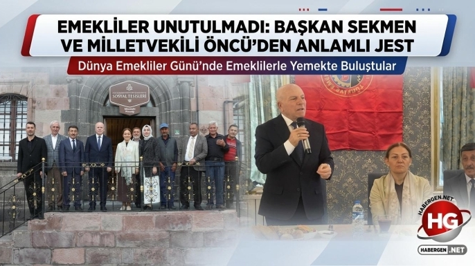 EMEKLİLER UNUTULMADI!