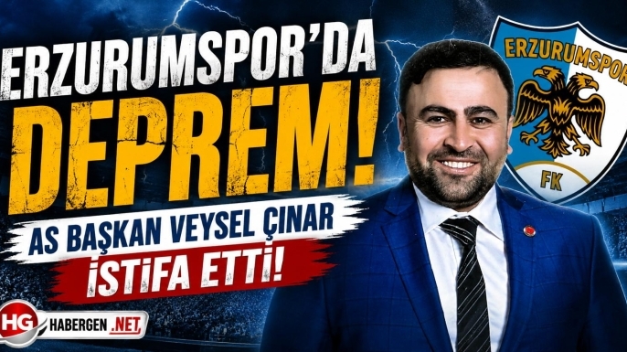 ERZURUMSPOR'DA DEPREM!