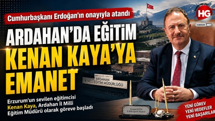 KENAN KAYA GÖREVE BAŞLADI